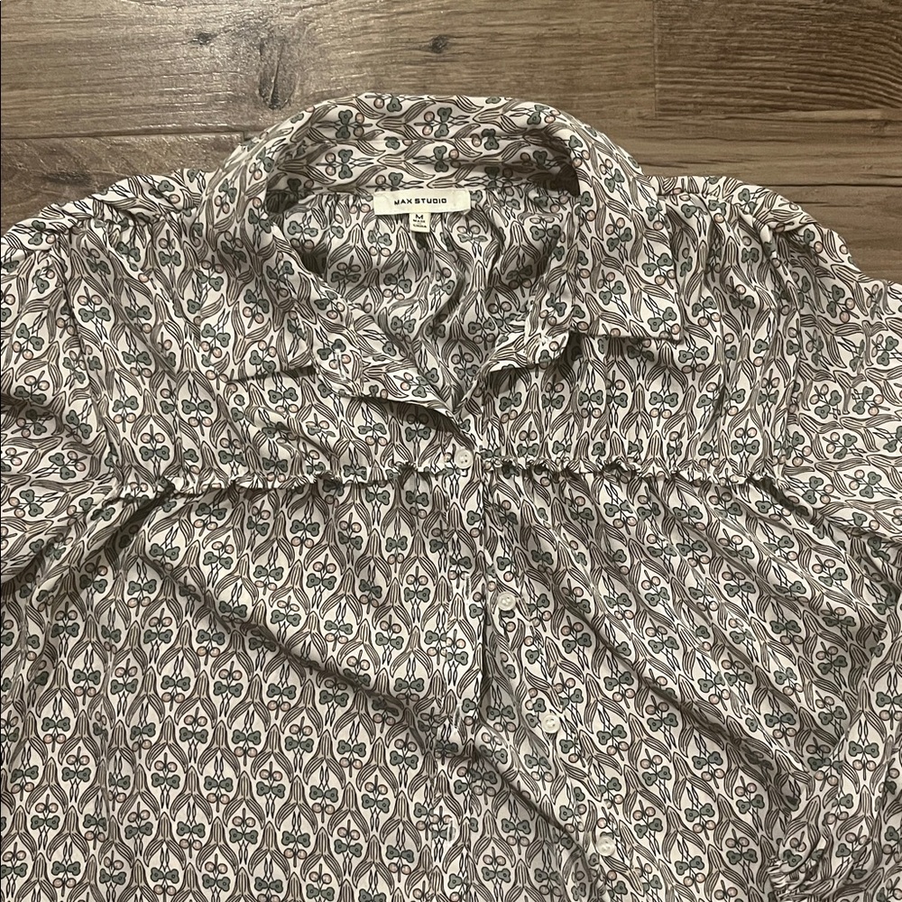 Max Studio Patterned Blouse - Picture 5 of 7
